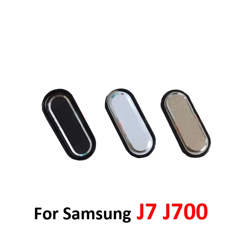 For Samsung Galaxy J7 2015 J700 J700F J700M J700H J700T Phone Flex Cable Housing New Home Button Key Black White Gold