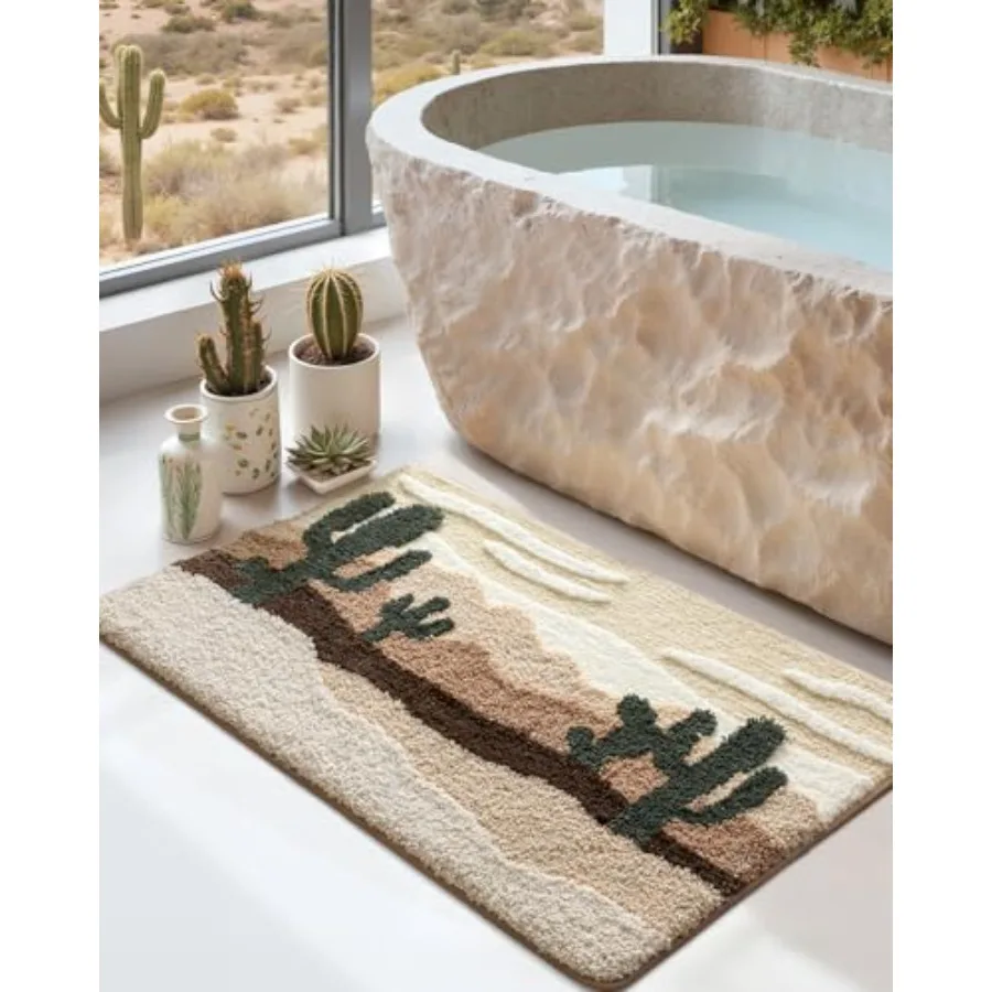 

DEXI коврик для ванной комнаты, моющийся, 32x20, нескользящий, большой коврик для ванной, впитывающий мягкий плюшевый коврик из микрофибры, быстросохнущий коврик для душа, пола Des