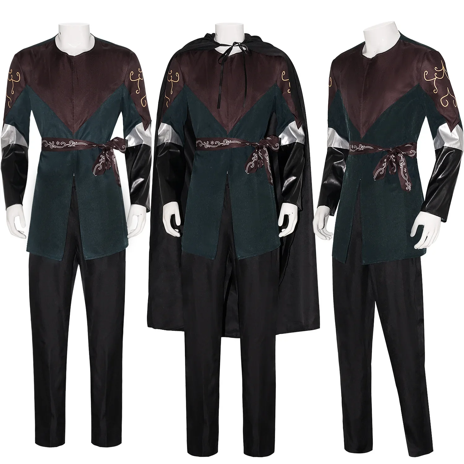 

Movie Legolas Greenleaf Cosplay Costume Prince Outfits Man Halloween Carnival Cosplay Legolas Greenleaf Customized Clothes