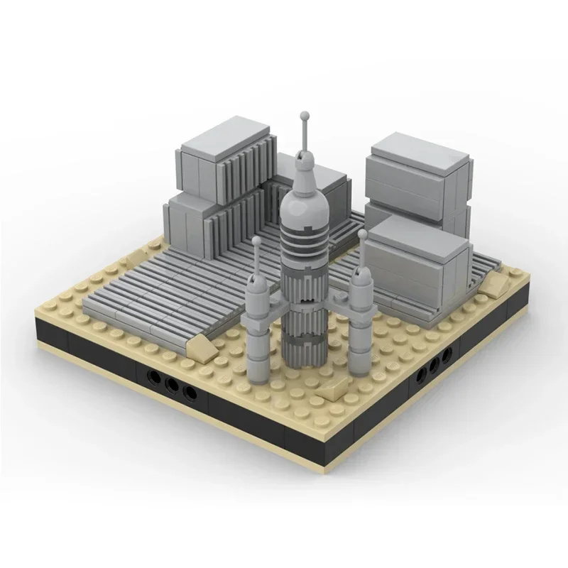 Modular Space Desert House Moc Building Bricks Technology Blocks Popular Star Movie Model Gifts Christmas Toys DIY Sets Assembly