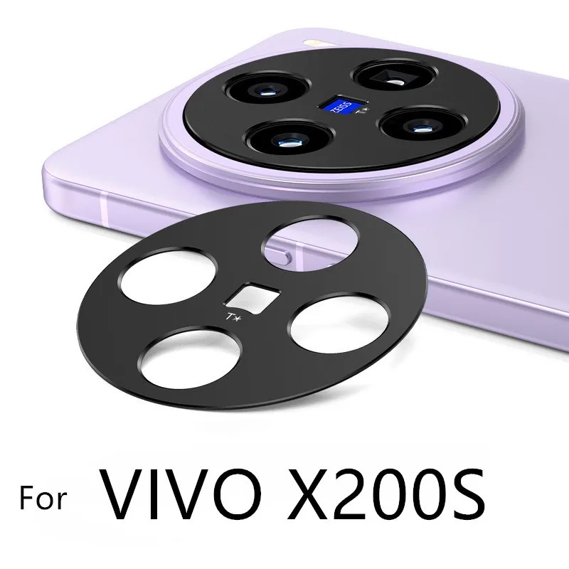 Metal Camera Bezel Sticker Cover For VIVO X200 Ultra X200s X200 Pro X100s X100 Ultra Aluminum Alloy Hollow Camera Lens Protector