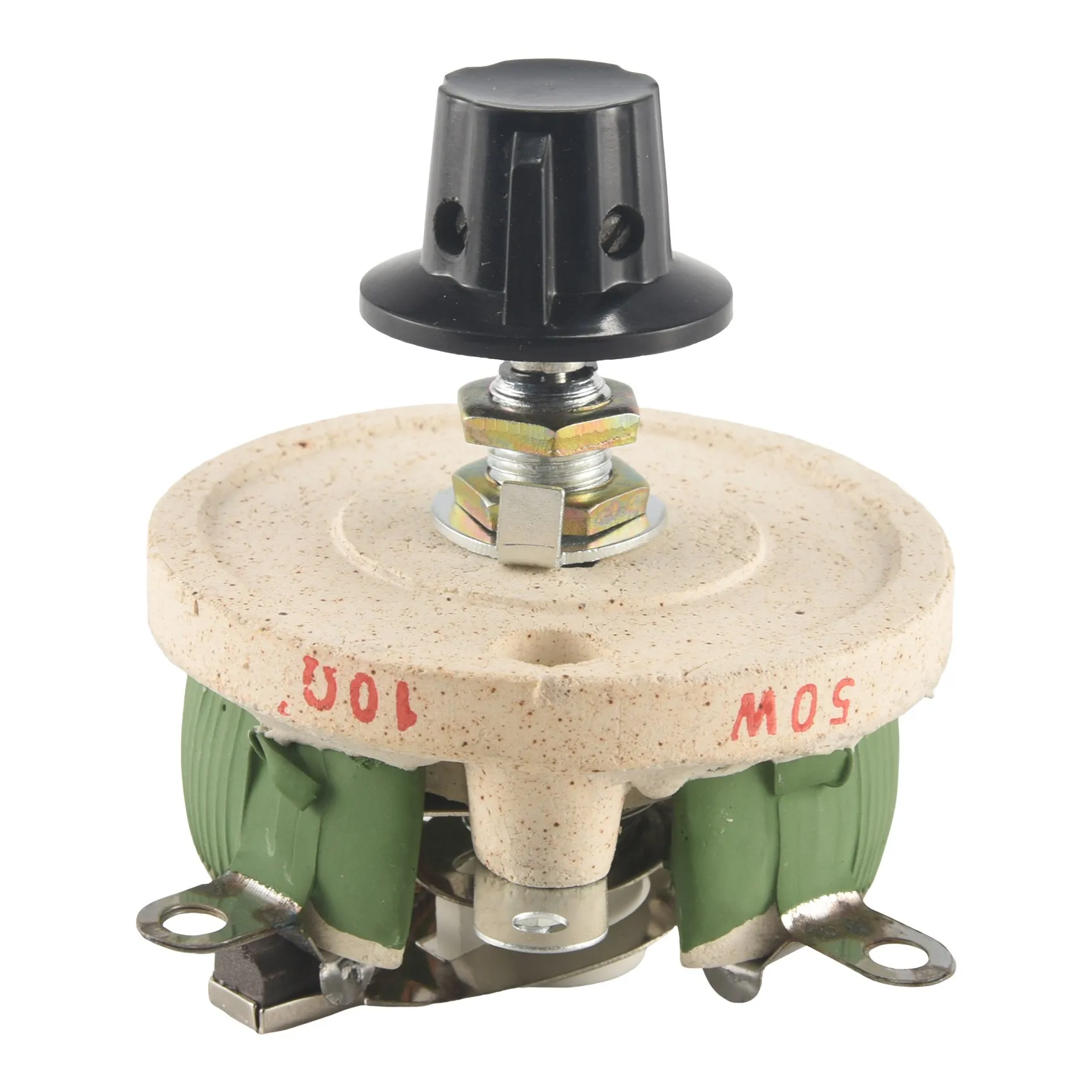 L77A 50W 10 Ohm Ceramic Potentiometer Variable Taper Pot Resistor Rheostat