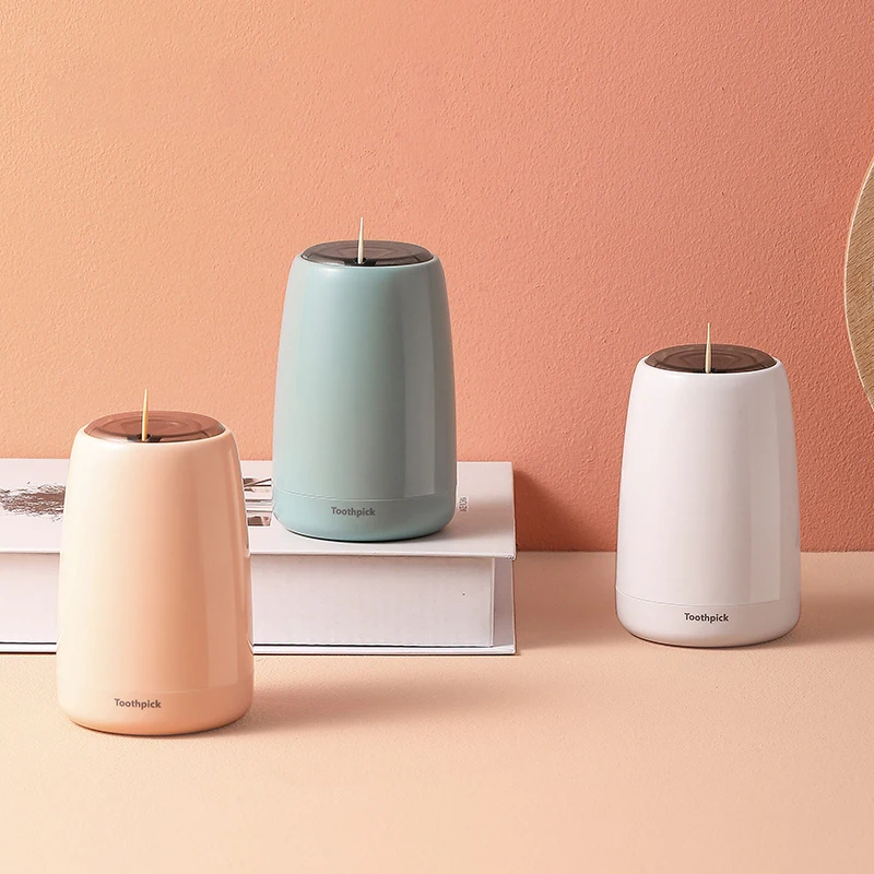 

Автоматическая всплывающая банка для зубочисток, креативная коробка для зубочисток, домашний маленький и портативный пресс, всплывающие держатели для зубочисток