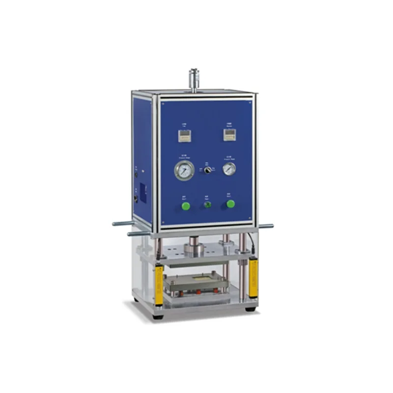Semi-automatic aluminum-plastic film forming experimental equipment