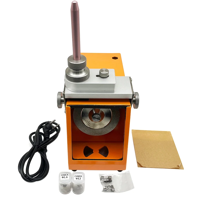 Professional TIG Tungsten Electrode Grinder 220V 60W Electric Sharpener for Welding Needle & Rod, Precision Grinding Machine