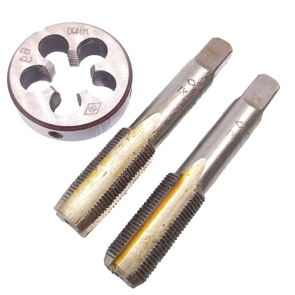 3pcs Plug Tap 2pcs Tap 38mm Outer Diameter High Speed Steel M14*1mm 10mm Height 1pc Die Brand New High Quality