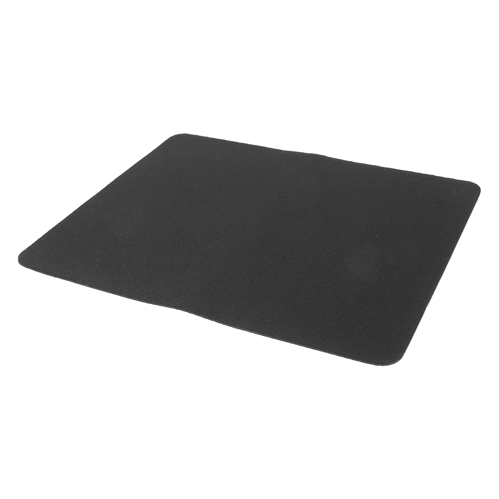 

Black Mouse Pad For Office Gaming Non-Slip Rubber Base Ergonomic Mousepad Laptop Computer Easy Clean Travel Use Desktop