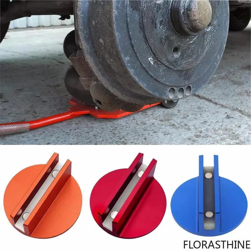 General Magnetic Jack Pad Magnetic Jack Pad Adapter Aluminum Slotted Pinch Puck Weld Grooved Frame Rail Adapter for Car