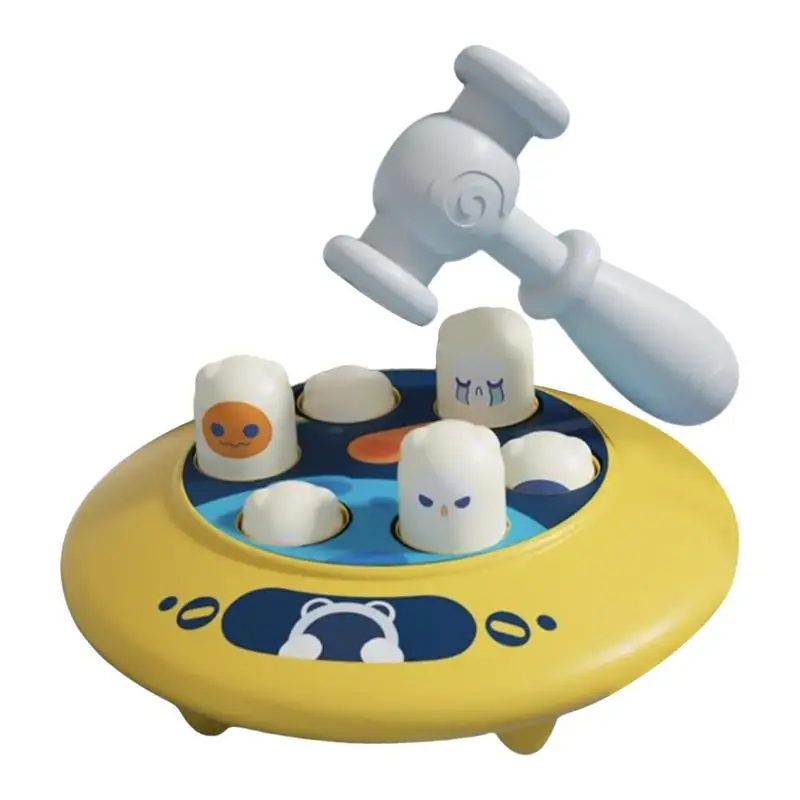 

Игрушка-космический корабль, Интерактивная игрушка с молотком, игрушка для мелкой моторики, Ранняя развивающая игрушка для мальчиков и девочек