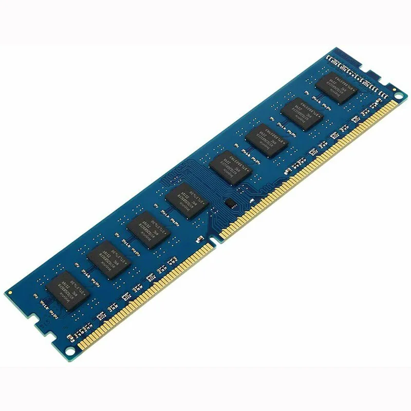 DDR3 2GB 4GB 8GB 1600MHz PC3-12800 DIMM 240 Pin Desktop RAM Computer Memory Module 1.5V Blue wide board