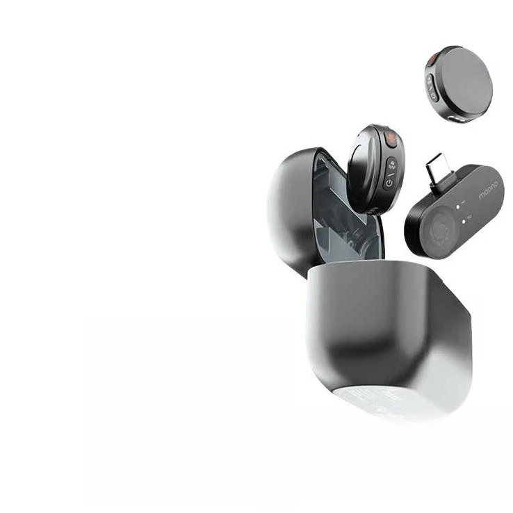 T5ai wireless microphone, clip-on collar for live broadcast, noise-reducing collar clip mobile phone, radio microphone all-round