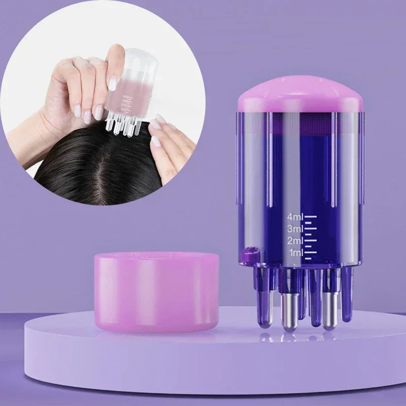 

New Scalp Applicator Liquid Comb for Hair Scalp Treatment Essential Oil Liquid Guiding Massager Comb Hair Growth Serum Oil Apply