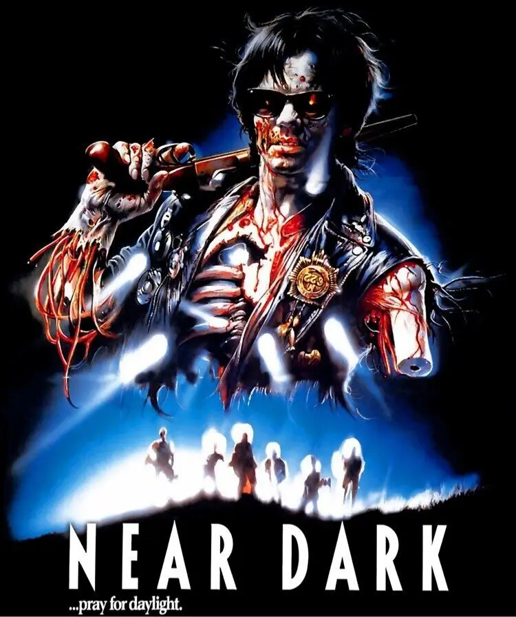 Near Dark Medium Horror Movie T-Shirt