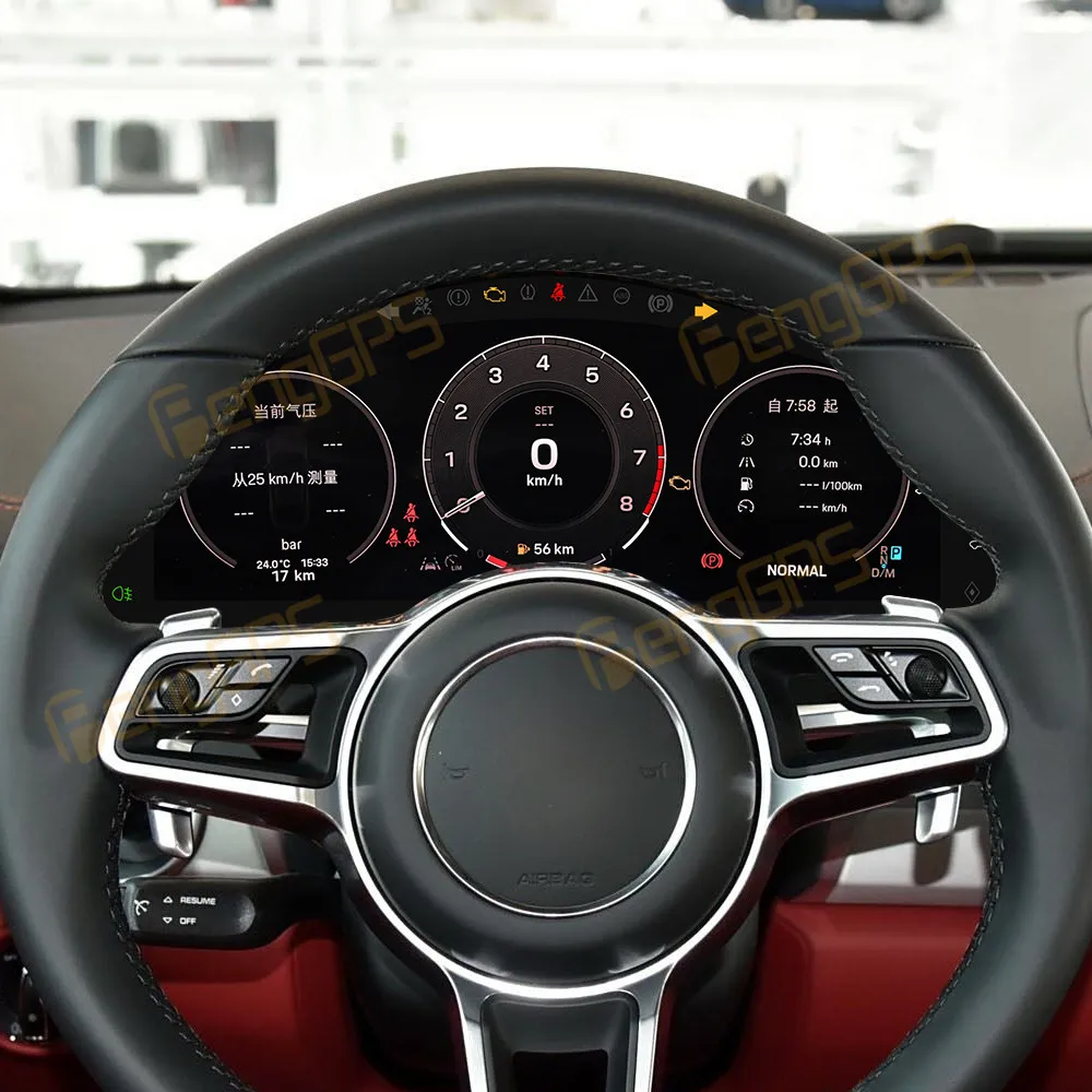 

Цифровая LCD-панель приборов для Porsche Cayenne 2011-2017, спидометр, одометр, дисплей на приборной панели