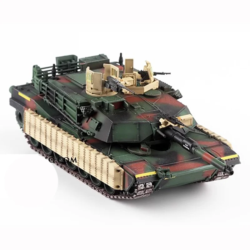 

Die cast M-1 Main Battle Tank Militarized Combat 1:72 Ratio Alloy Plastic Simulation Model Ornament Collection for Men's Gifts