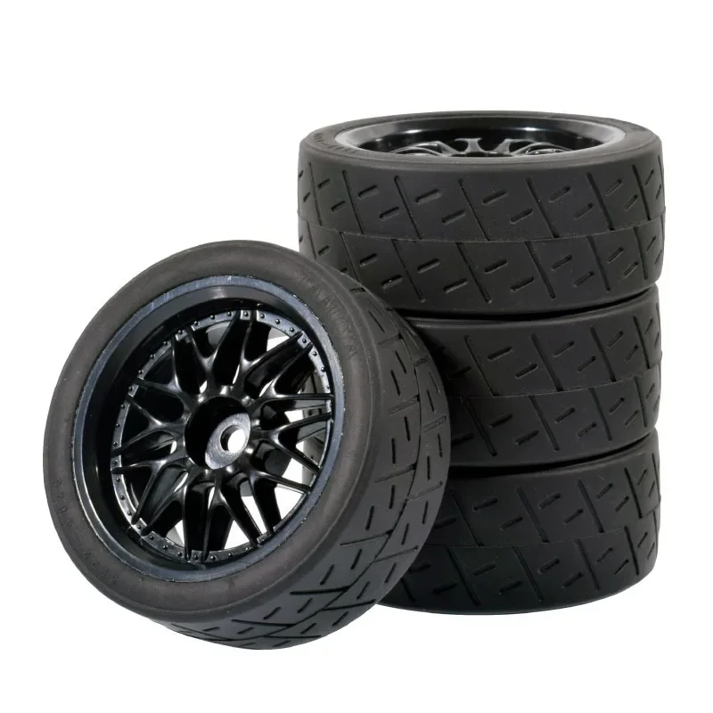 1:10 Racewagen Banden 68mm Band 12mm Hex voor 1/10 RC On Road Auto Tamiya TT02 XV01 HSP HPI Kyosho Upgrade Onderdelen