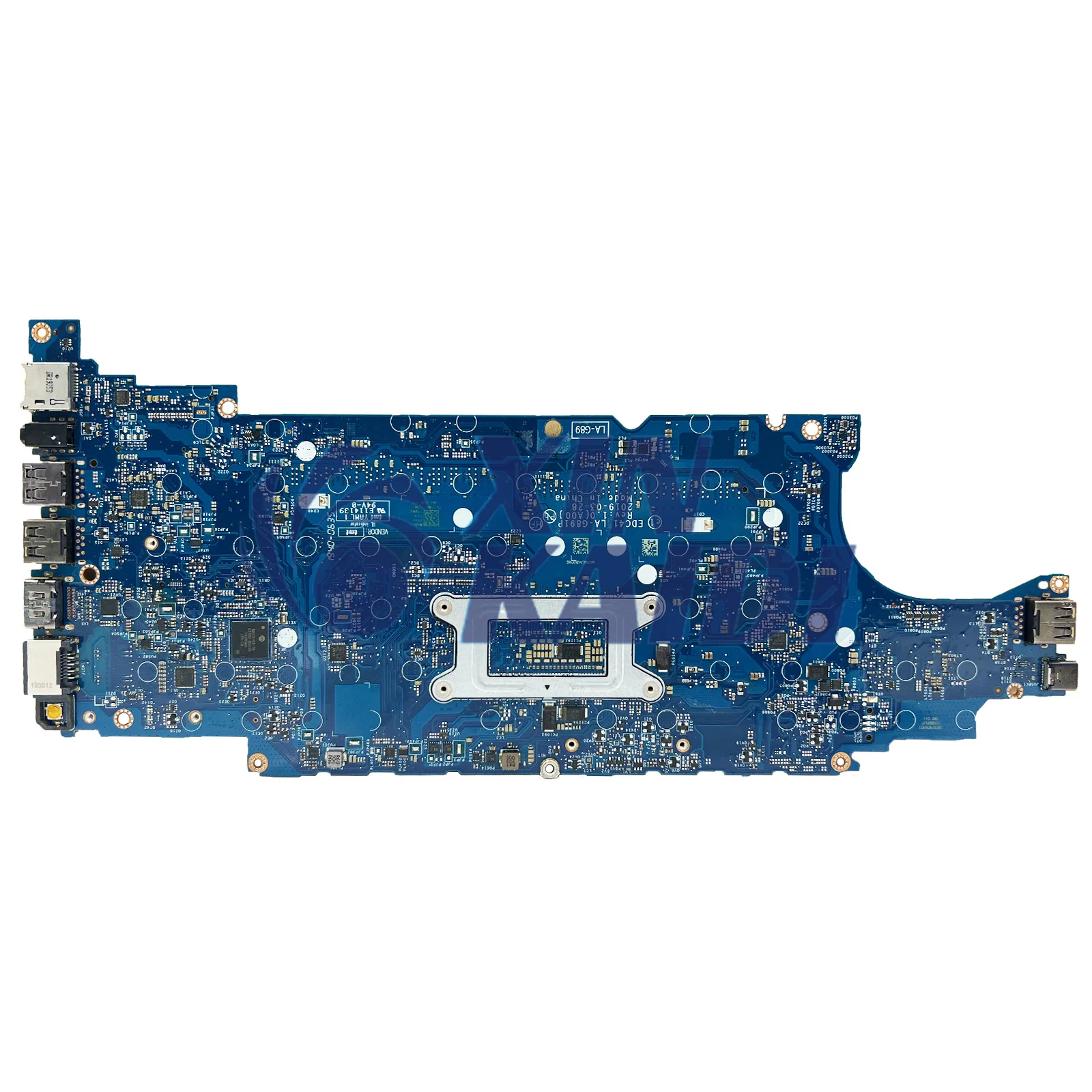 Computer Mainboard For DELL Latitude 5400 052T0R 03WM4C 01D4XP LA-G891P Laptop Motherboard with CPU i5 i7 8th Gen Systemboard