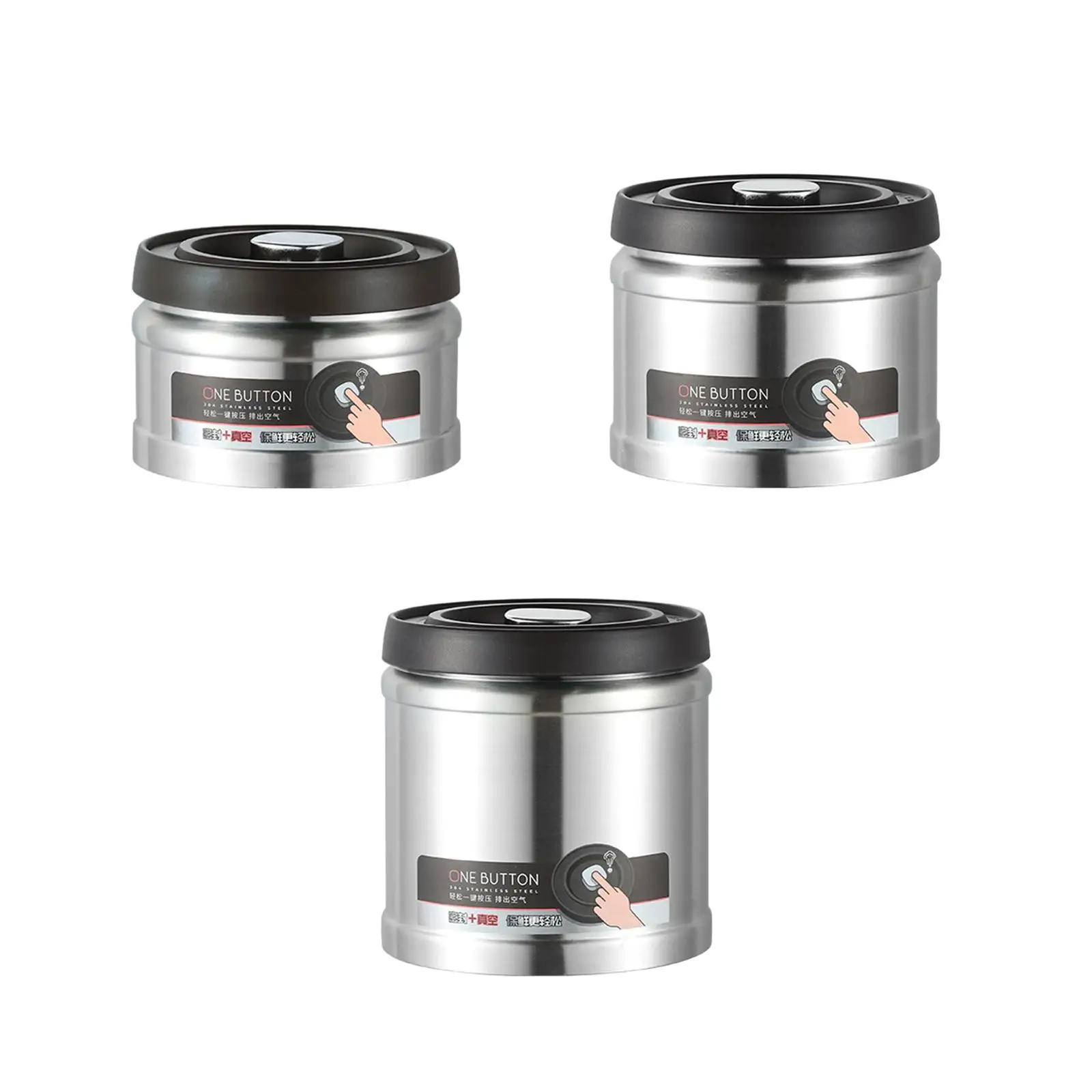 

Вакуумная канистра для кофе, легко чистящийся портативный многофункциональный вакуумный герметичный кувшин