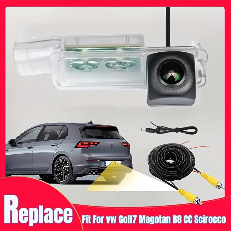 OEM Replacement License Plate Light for VW CC, Eos, Beetle, Magotan Lamando, Golf 7 - Rear View Reverse Parking Camera