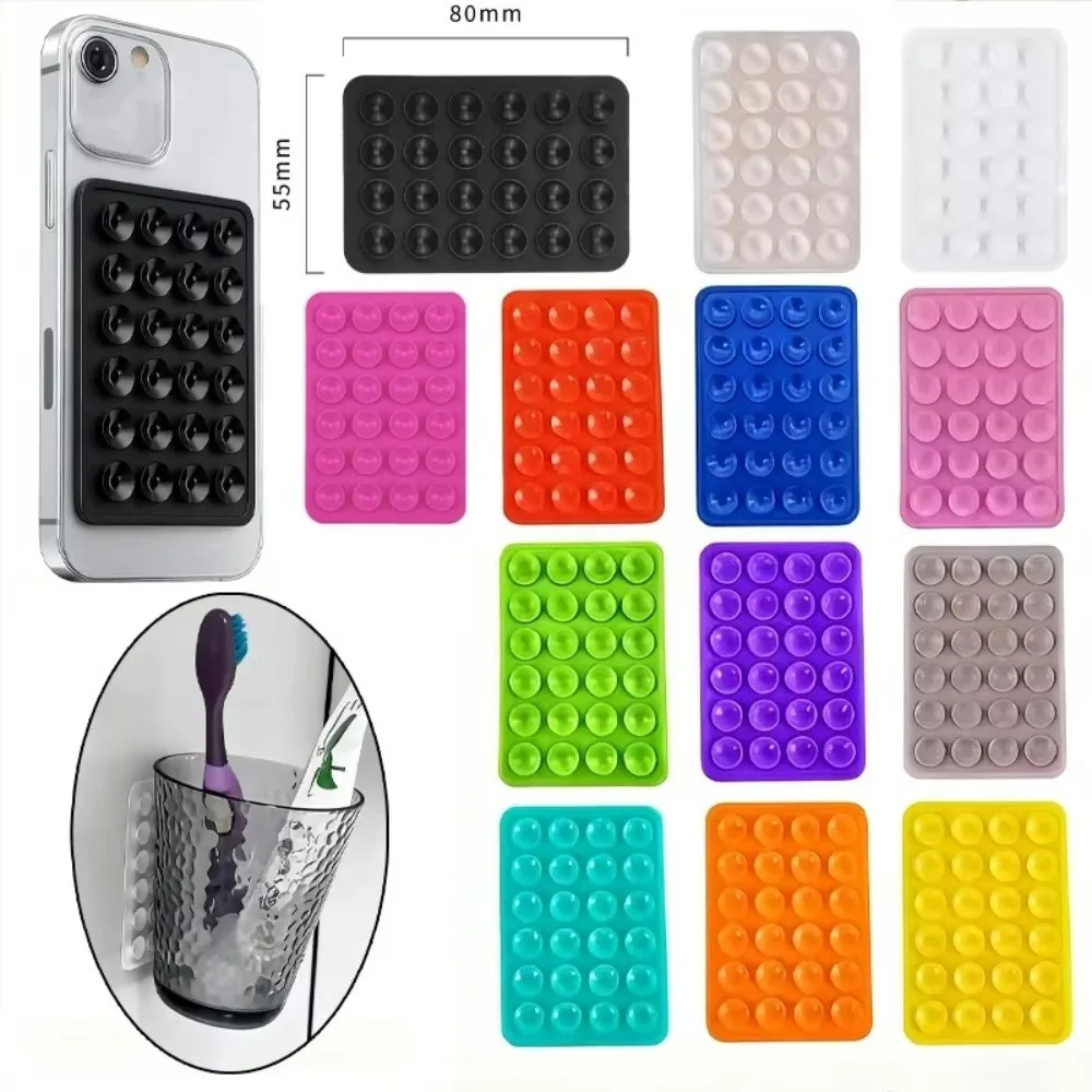 

Многофункциональная силиконовая присоска-держатель, 24 квадратные присоски из силиконовой резины, прочные