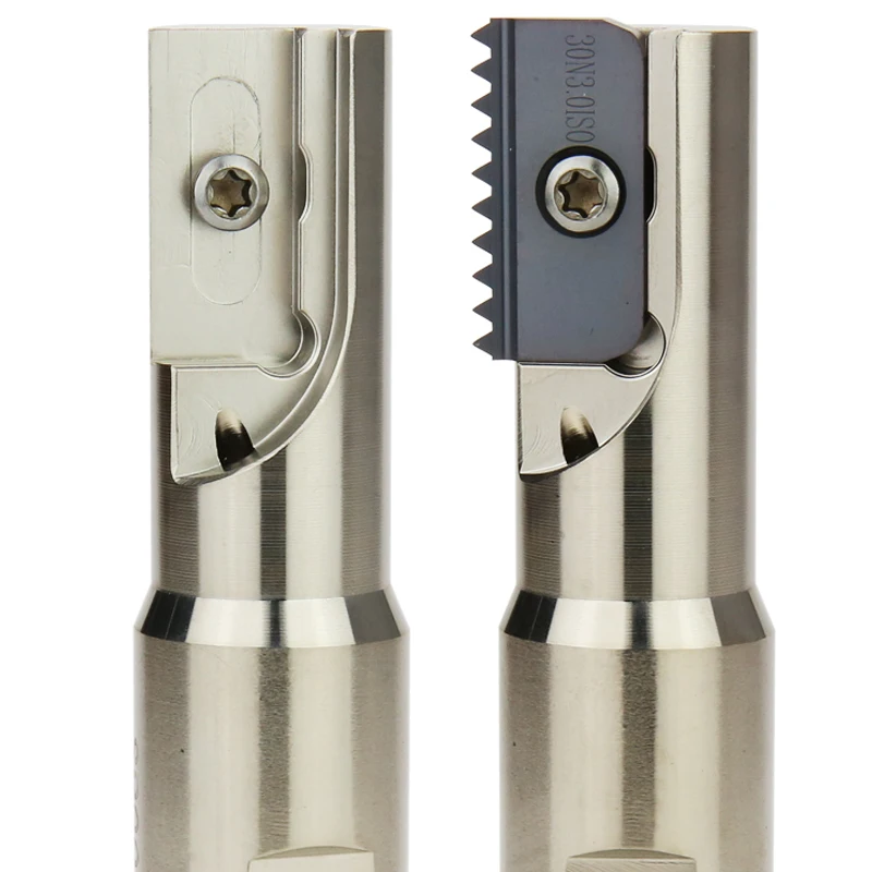 أربور طحن الخيوط لمركز التصنيع - قاطعة طحن الخيط الداخلي/الخارجي باستخدام الحاسب الآلي SR00 إدراج قابل للفهرسة أحادي/متعدد الأسنان #4