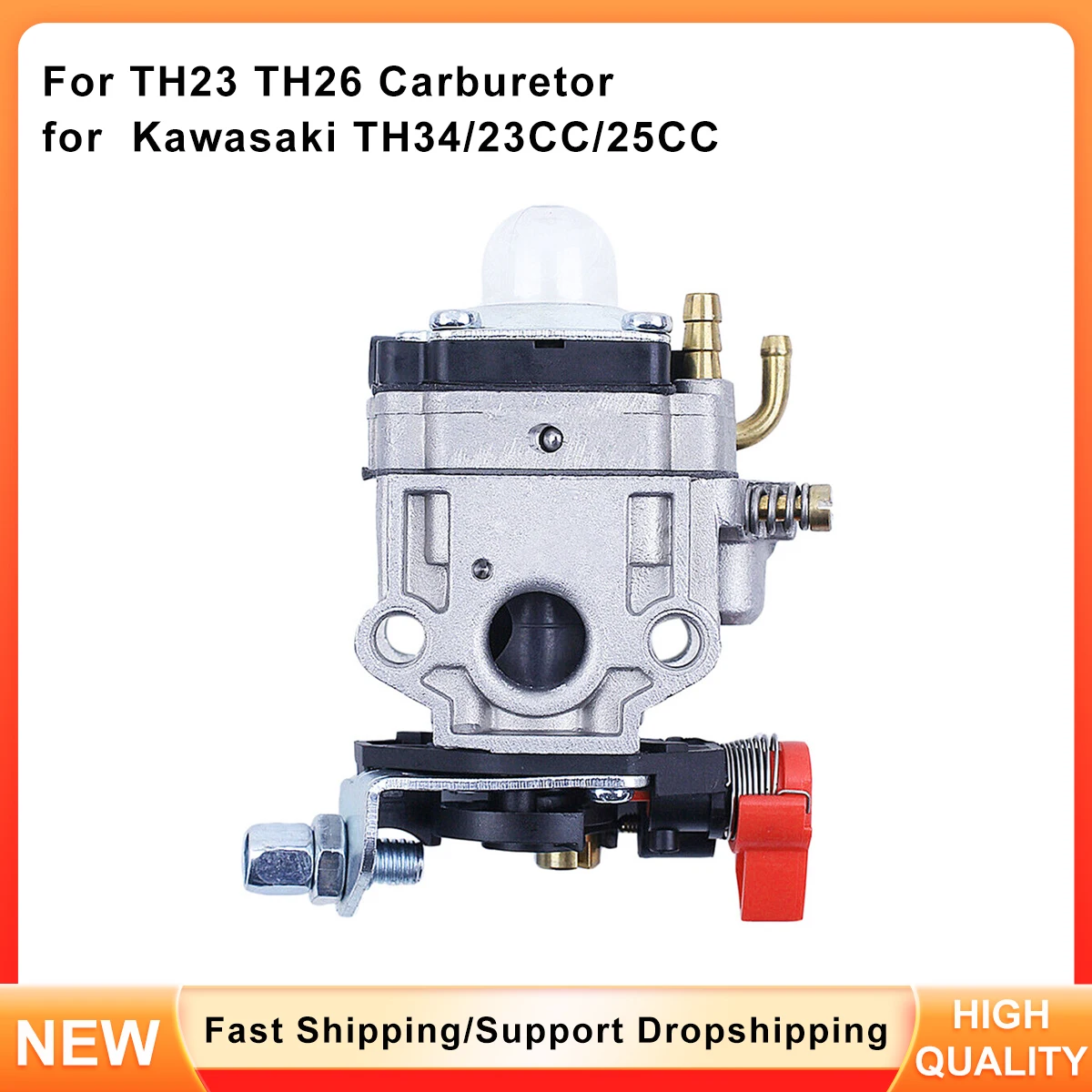 المكربن لمحرك Kawasaki 23cc 25cc 33cc، يناسب الموديلات TH23 TH26 TH34 #1