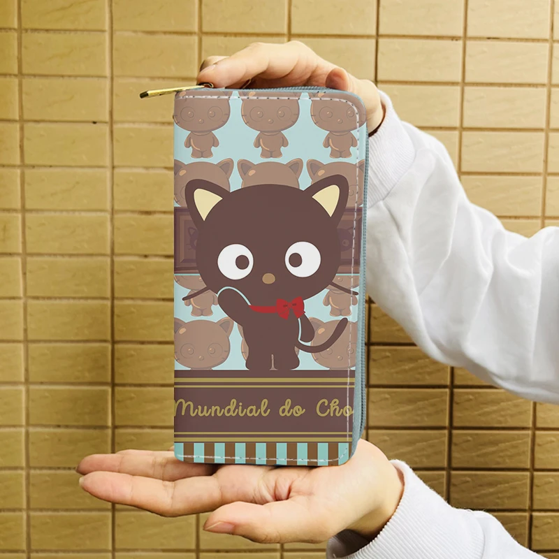 Chococat T8491 Fashion Anime Card Holder Cartoon Storage Bags Coin Handbag Wallet Birthday Gift