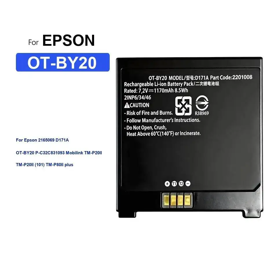 Battery 1170Mah For… - image