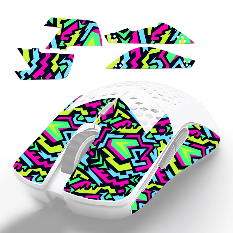 

Горячая линия игры, лента для захвата мыши, скейт, наклейка ручной работы, нескользящая противоскользящая наклейка для всасывания пота для великолепной модели O Wireless