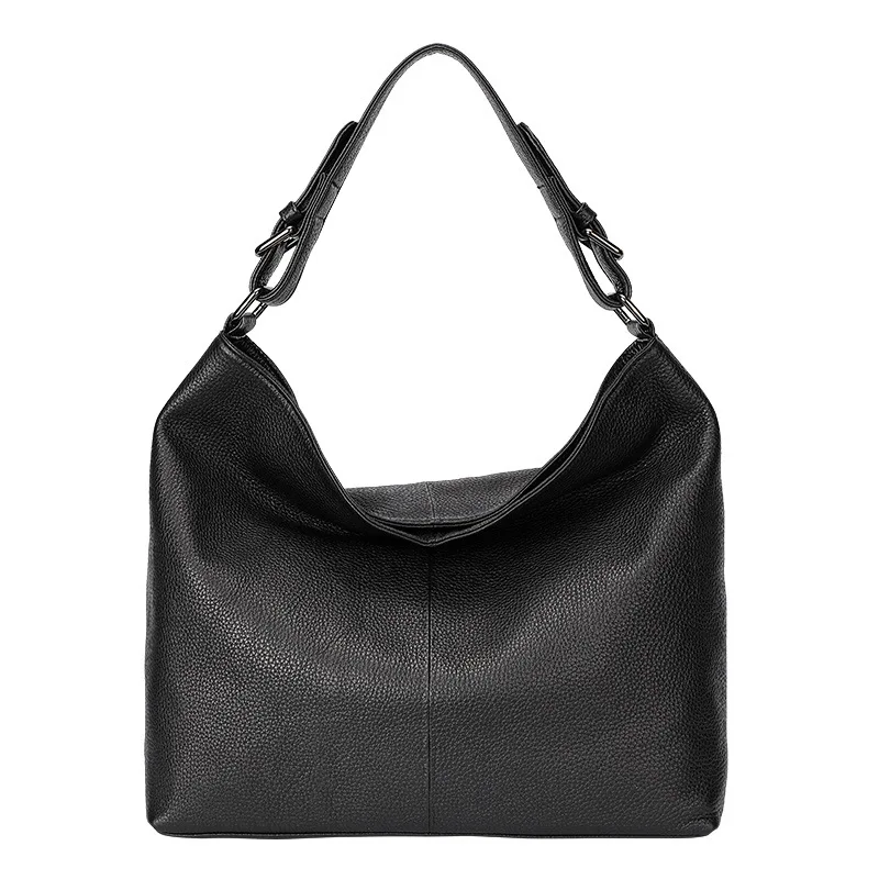 Woman Bag Soft Cowhide Women Crossbody Bags Large Capacity Slouchy Casual Tote 100% Genuine Leather Hobos Shoulder Handbags