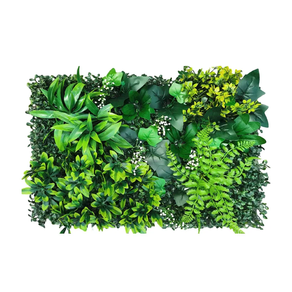 Simulated Lawn Artificial Turf 40x60cm For Green Plastic Fake Grass Wall Panel Lengthened Decor For Home For Hotel Cafe Wedding