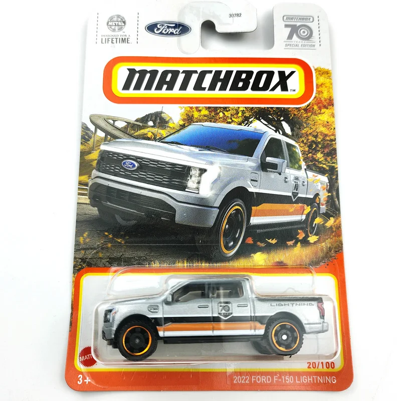 2023 Matchbox Cars 2022 FORD F-150 LIGHTNING  1/64 Metal Die-cast Collection Model Toy Vehicles