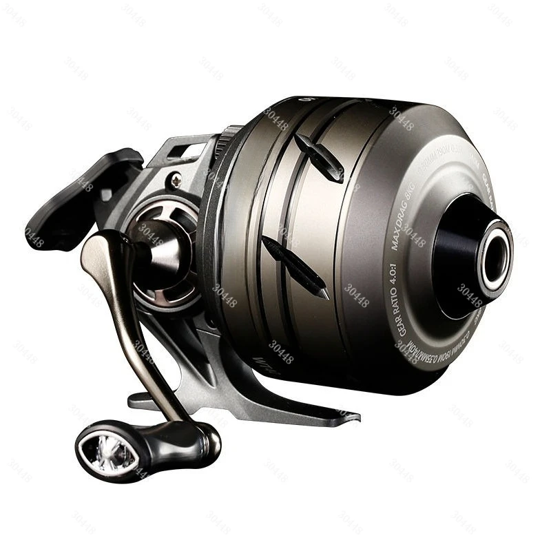 

Рыболовная катушка Blue Whale WT40, автоматическая намотка лески, рогатка большой емкости, цельнометаллический рыболовный шкив