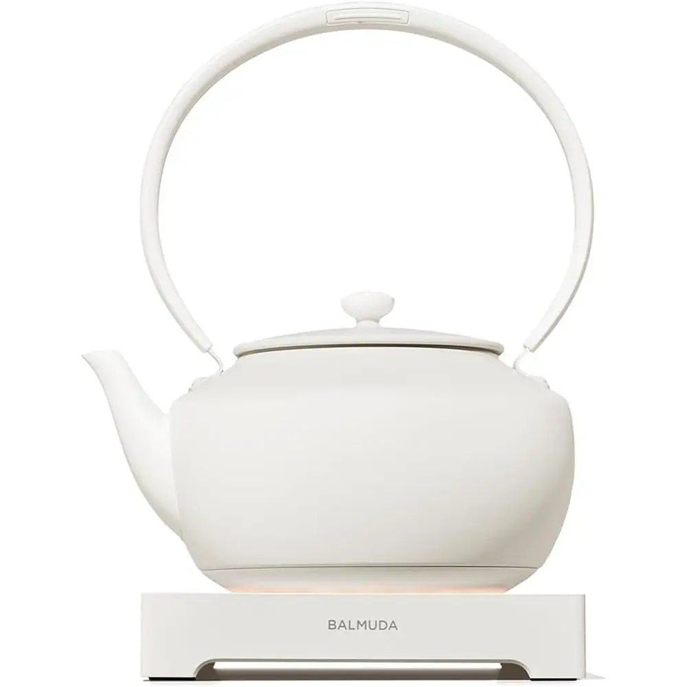 

МунКеттл | Электрический чайник с регулировкой температуры (122) ° - 212 ° ) | Держите в тепле и сохраняйте тепло | 900 мл (30 л унций) | Успокаивающее окружающее освещение и ароматы