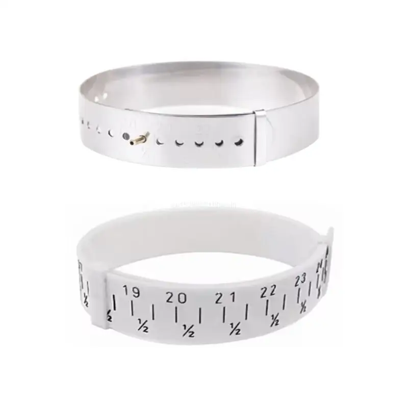 Wrist Bangle Bracelets Sizer Gauge Measures Size 15cm-25cm Metal Jewelry Tool Dropship