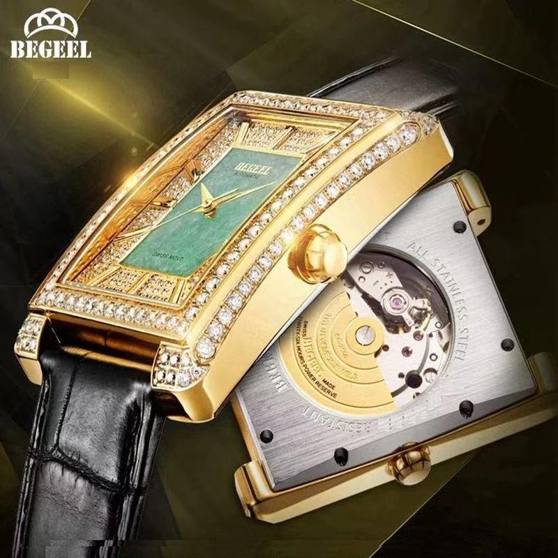 

BEGEEL men's watches, men's mechanical watches, business mechanical watches, gentleman mechanical watches, luminous men's watche