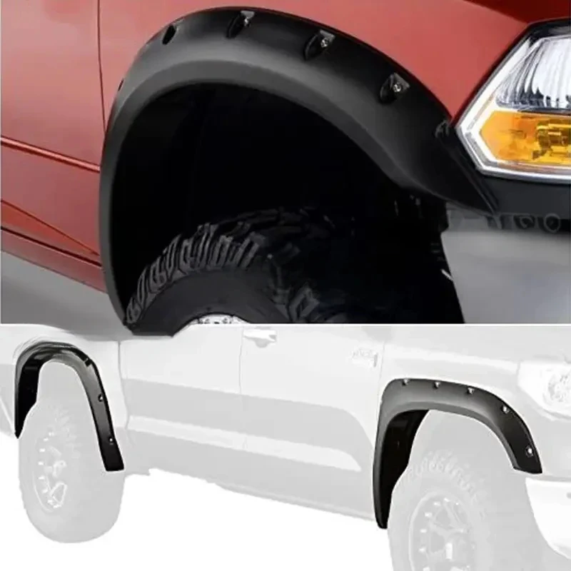 2014-2017 Tundra Smooth Stripe Style Fender Flares 2Pair/Set