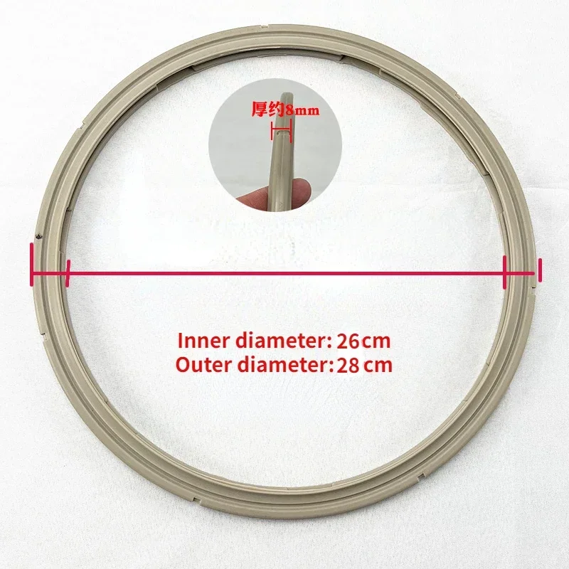 Akcesoria do pierścieni uszczelniających szybkowar 26 cm pasujące do szybkowaru Fissler