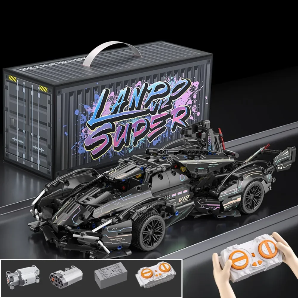 

Technical 1:14 Super Speed Sport Car Building Blocks Assemble DIY Supercar Bricks Toys for Adult Kid Christmas Gifts