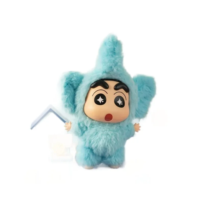 Licensed Shinchan Dress Up Party Series Vinyl Plush Blind Box Cute Figure Ornament Anime Doll Wholesale Holiday Gifts Collection