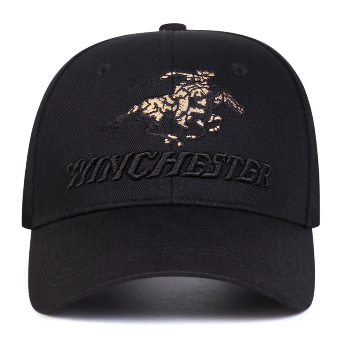 Gorras de béisbol con bordado de letras Winchester Unisex, sombrero protector solar para exteriores para primavera y otoño, gorras de camionero informales ajustables