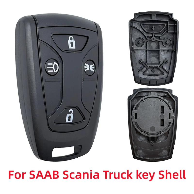 Reemplazo de carcasa de llave remota inteligente de 4 botones para camión SAAB Scania DC13 GRS905 143 148 141 6X2R 4X2 R S G P-series