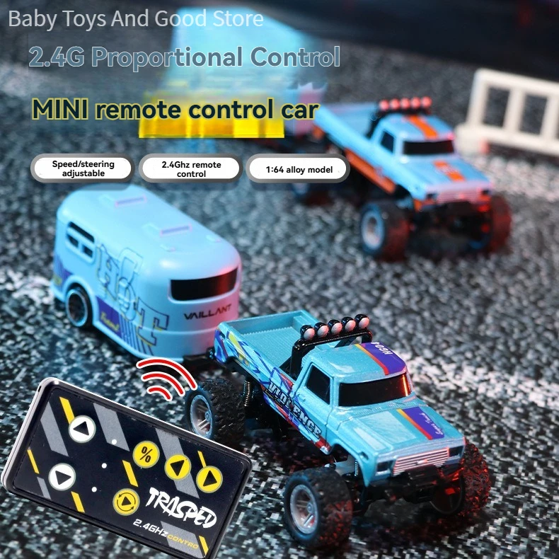 Off Alloy Offroad 4x4 Remote Control Cars Boys Toys Road Cool Drift Mini Auto Rc 1/10 Car Truck Lighting Children Speed Shock