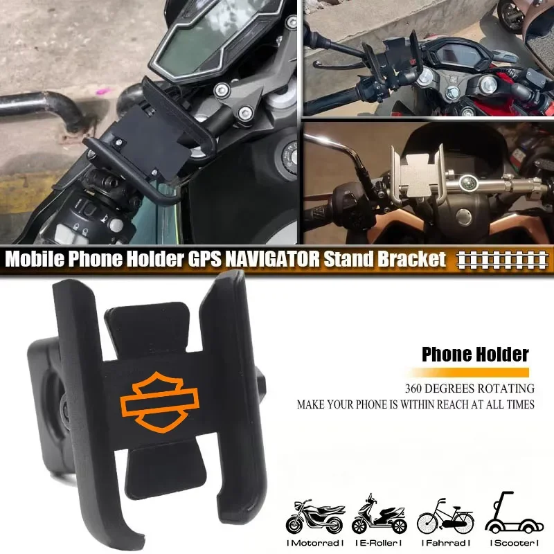 Motorcycle Mobile Phone Holder GPS Bracket For Davidson PA1250 Softail Sportster VRSC Touring X48 883 1200 Street Glide