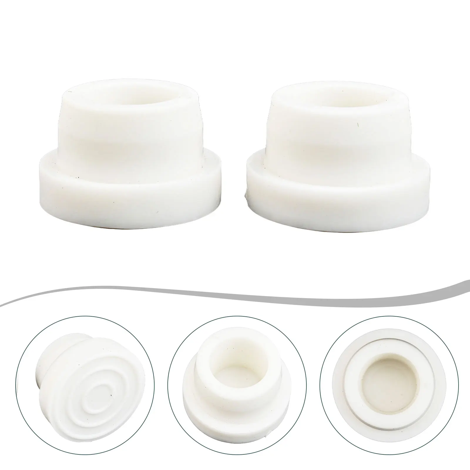 Bumper Stopper PFor ack of Two Provides MFor aximum Comfort For and Security on Your Swimming LFor adders white