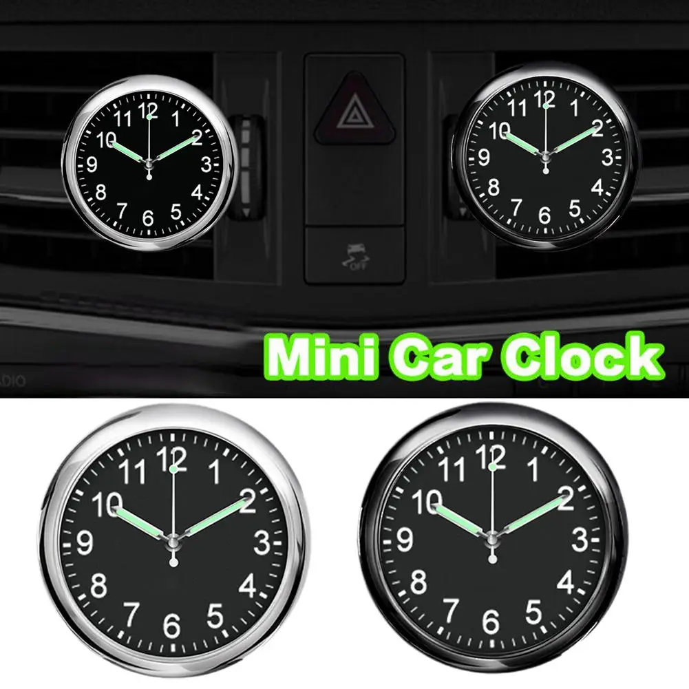 Car Quartz Clock Mini Watch Mini Electronic Clock Waterproof Motorcycle Bicycle Auto Car Car Watch In Clock Dashboard Clock A4I7