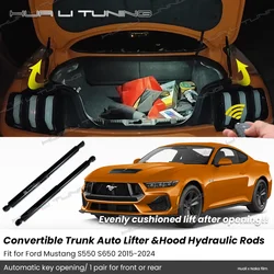 For Ford Mustang S550 S650 2015-2024 Trunk Damper Tail Gate Auto-Lift Assist Tailgate & Front Engine Hood Shock Auto Accessories