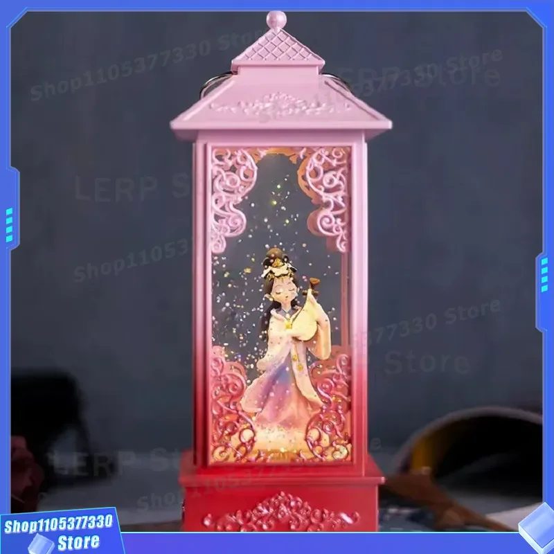 Mini Crystal Ball Music Box Carousel Creative Birthday Gift for Girls Girlfriend Children Qixi Festival Present Decorative