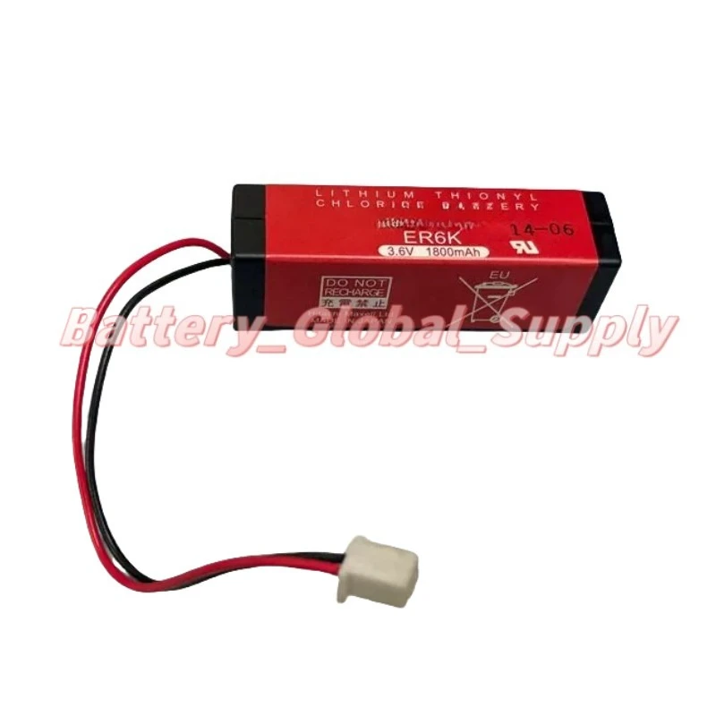 ER6K 3.6V 1800mAh battery with case 1PCS brand new, fast delivery, good quality -
