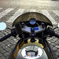 Waterproof Mobile Phone Bracket Bike Mount for Smartphone Bicycle Handlebar Cell Motorcycle Car Holder Window Cradle Black